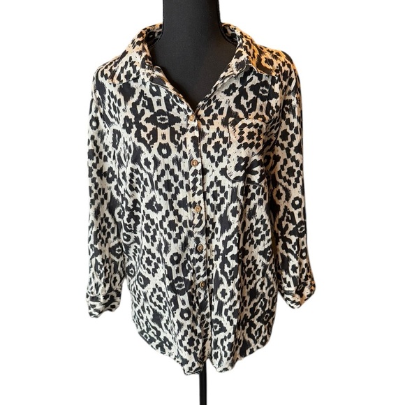 Croft & Barrow Women’s Vintage 1990s Aztec Graphic Streetwear Retro Large 0085 - Picture 1 of 9